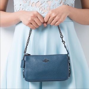 Coach Willow Floral Nolita 19 Wristlet Mineral BNWT